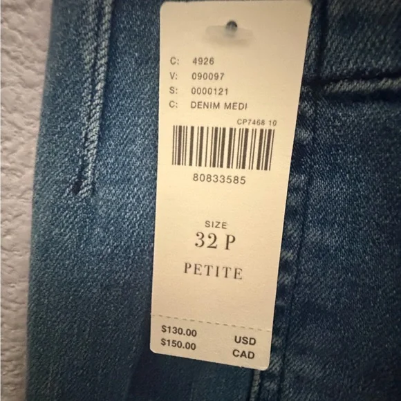 The Colette Crop High-Rise Wide-Leg Jeans by Maeve - Picture 3 of 11